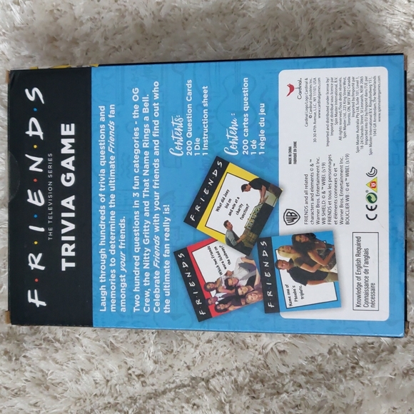 EUC FRIENDS trivia game - Picture 2 of 3